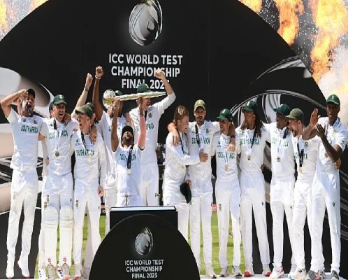 आईसीसी रैंकिंग में साउथ अफ्रीका ने मारी छलांग, विश्व टेस्ट चैंपियनशिप जीतने का मिला फायदा