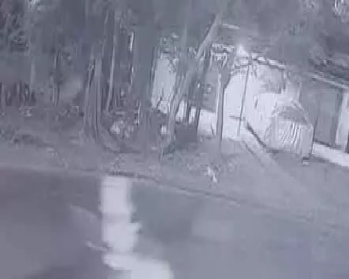 ठेकेदार की हत्या की कोशिश, बदमाश CCTV में कैद