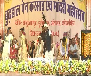 CM साय मांदरी महोत्सव 2025 में हुए शामिल